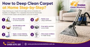 How to Deep Clean Carpet at Home Step-by-Step