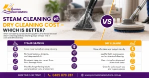 Steam Cleaning vs Dry Cleaning Cost